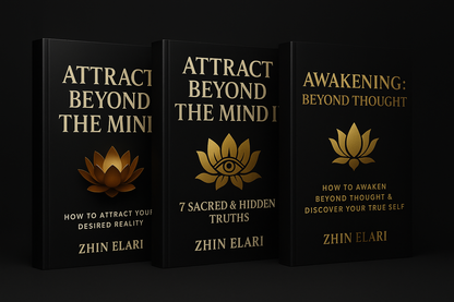 Attract Beyond the Mind - Complete Trilogy Series by Zhin Elari | Spiritual, Manifestation Books