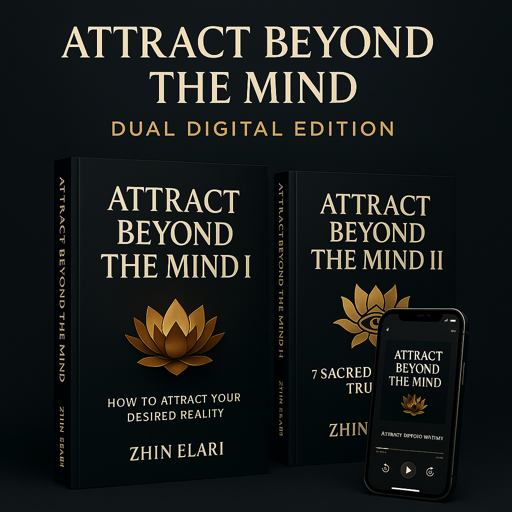 Attract Beyond the Mind Part I & II - Dual Edition by Zhin Elari | Manifestation, Spiritual Books