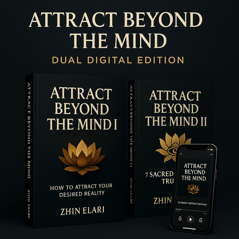 Attract Beyond the Mind Part I & II - Dual Edition by Zhin Elari | Manifestation, Spiritual Books
